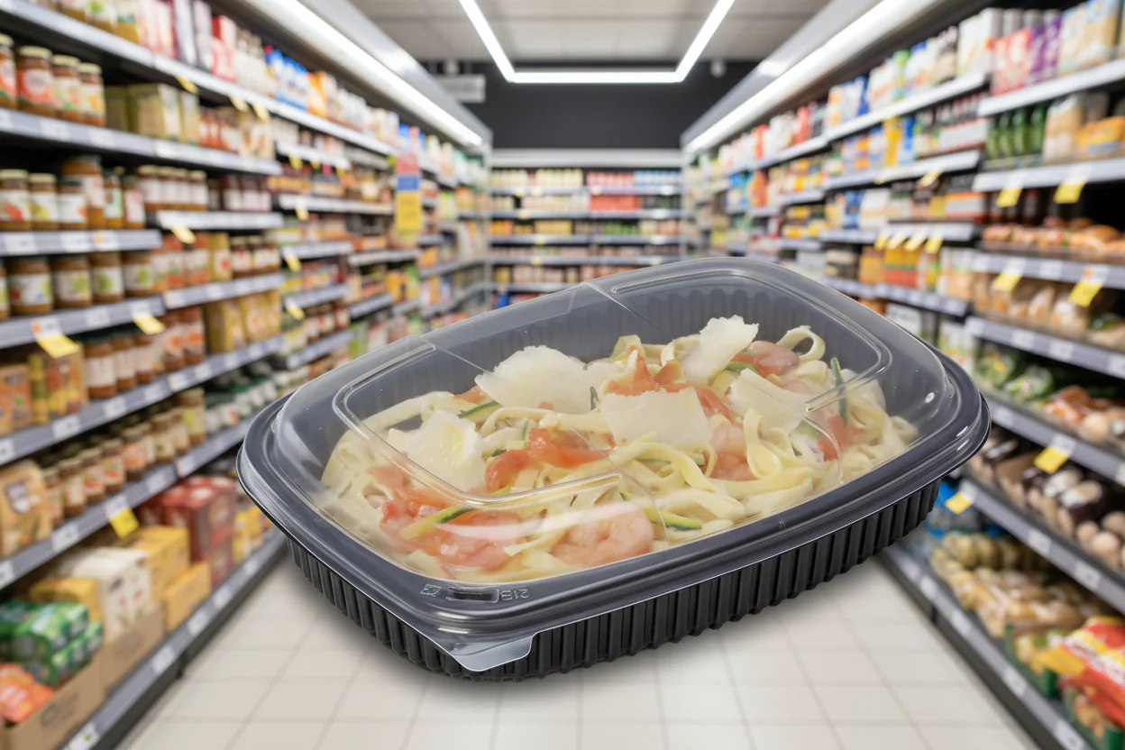 8 x 34Oz 1 Compartment Micro Cont (8X40`S) Cook1050N2C - Image 2