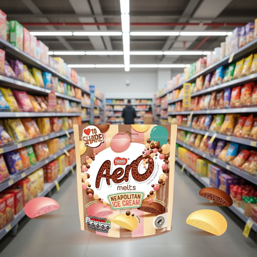 8 x Aero Melts Neapolitan Ice Cream 86G - Image 2