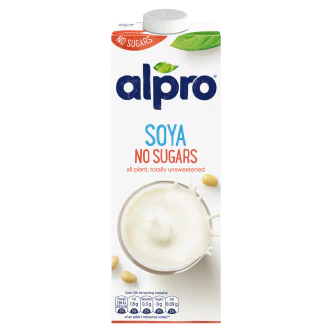 8 x Alpro Soya Unsweetened 1Ltr - Image 3