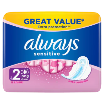 8 x Always Sensitive Long Plus - 12 Pack - Image 3