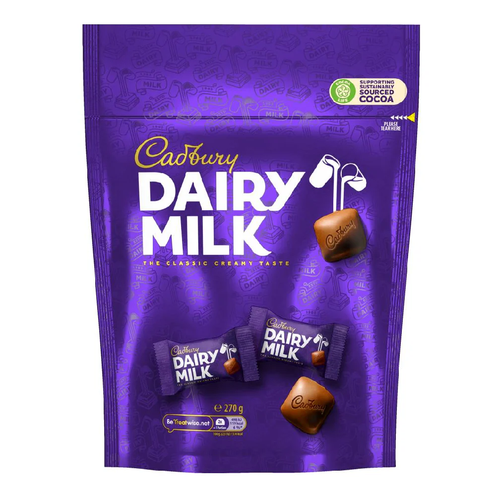 8 x Cadbury Chunks Pouch - 270GM - Image 3