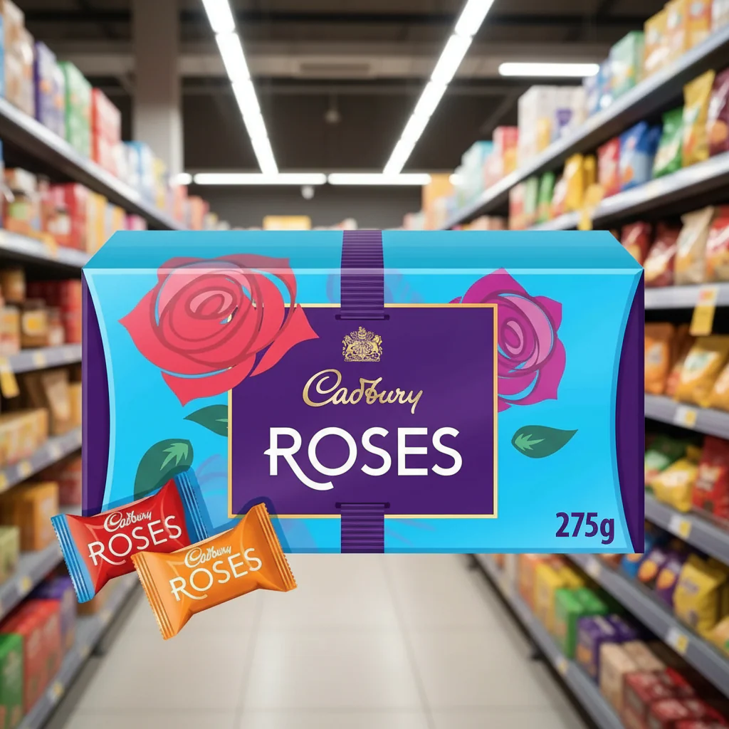 8 x Cadbury Roses Gift Carton Box Chocolates - 275GM - Image 2