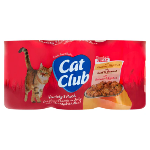 8 x Cat Club Chunks In Gravy Variety Pack 3 X 400G - Image 3