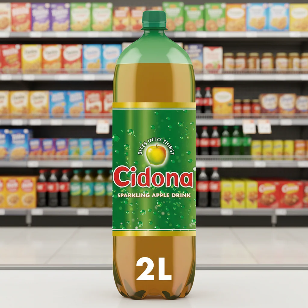 4 x Cidona Sparkling Apple Drink 2 Litres - Image 2