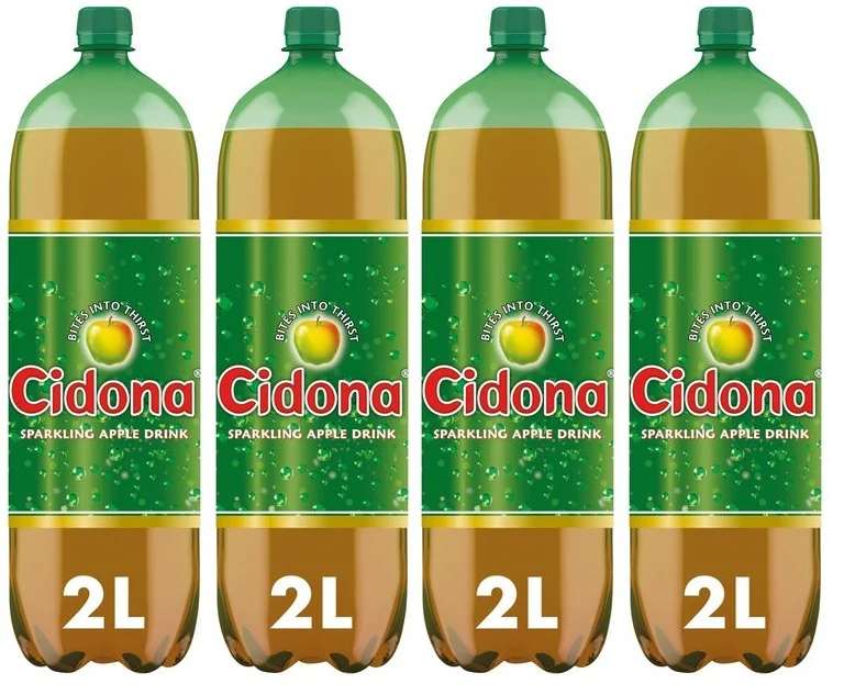 4 x Cidona Sparkling Apple Drink 2 Litres - Image 3