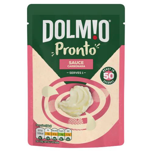 8 x Dolmio Express Carbonara Pasta Sauce 150G - Image 3