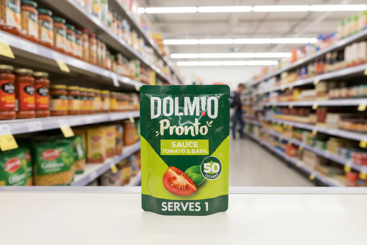 8 x Dolmio Express Tomato & Basil Pasta Sauce 170Gm - Image 2