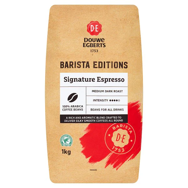 8 x Douwe Egberts Barista Editions Medium Roast Coffee Beans 1 Kg - Image 3