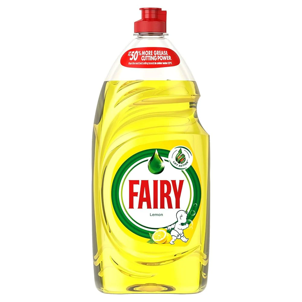 8 x Fairy Liquid Lemon   - 1015ML - Image 3