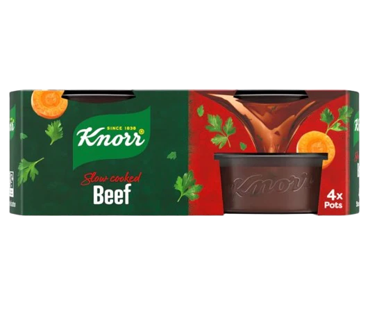 8 x Knorr Stock Pots Gel Beef 4'S - Image 3