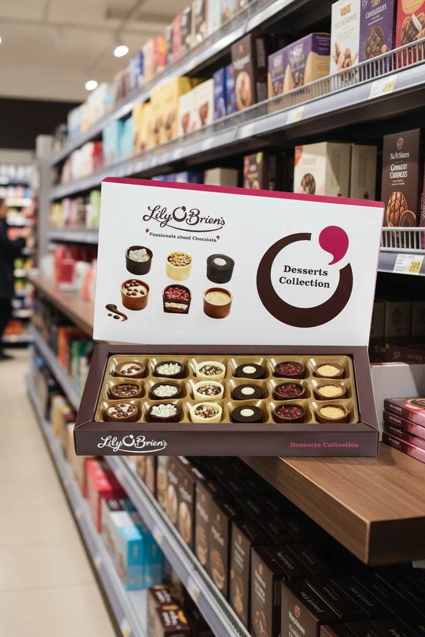 8 x Lily O Brien's Desserts Collection 210G - Image 2
