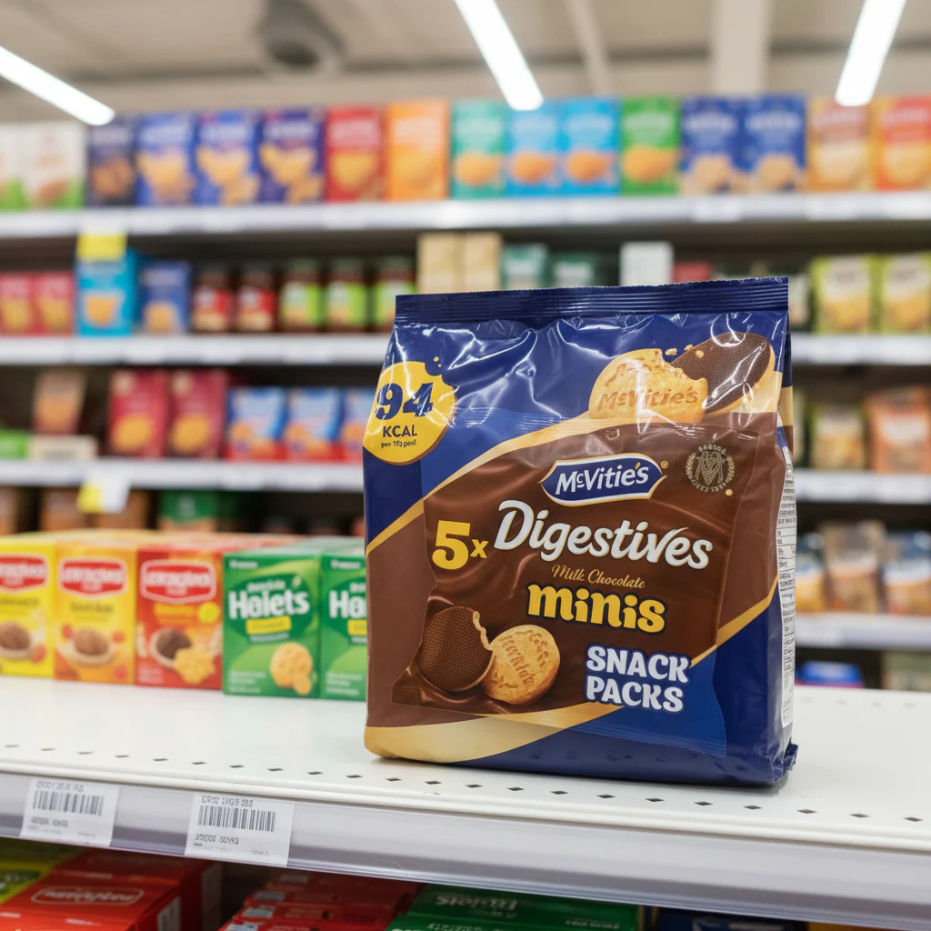 8 x Mcvities Mini Chocolate Digestives - 5X19GM - Image 2