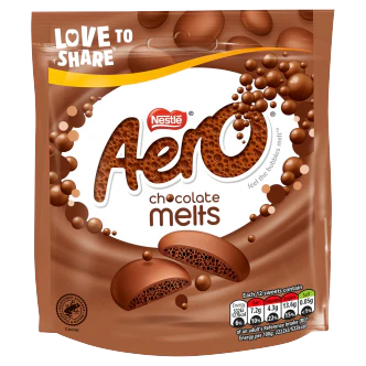 8 X Nestle Aero Melts Milk Pouch 92Gm - Image 3