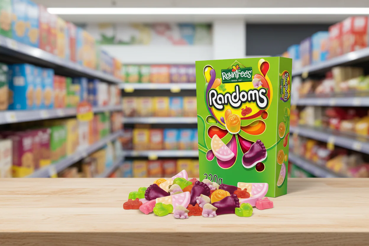 8 x Rowntrees Randoms Carton - 320GM - Image 2