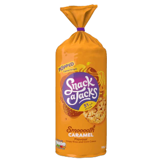 8 x Snack A Jacks Jumbo Caramel 159Gm - Image 3