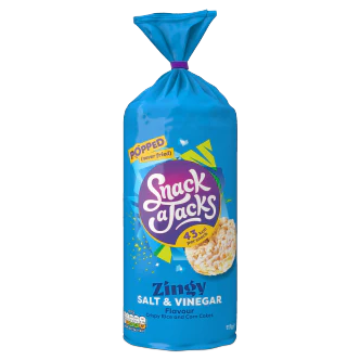 8 x Snack A Jacks Jumbo Salt & Vinegar 126Gm - Image 3