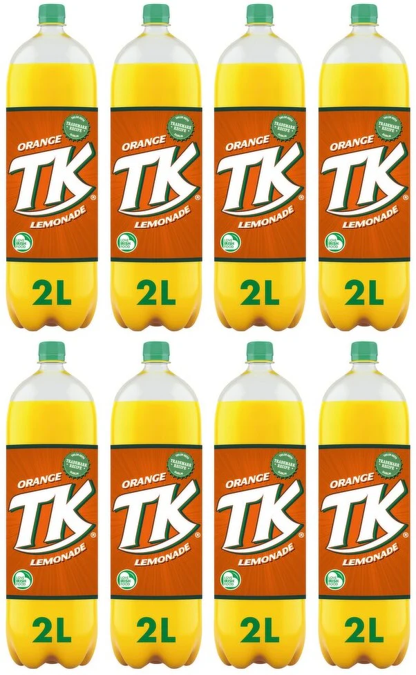 8 x Tk Orange Lemonade 2L