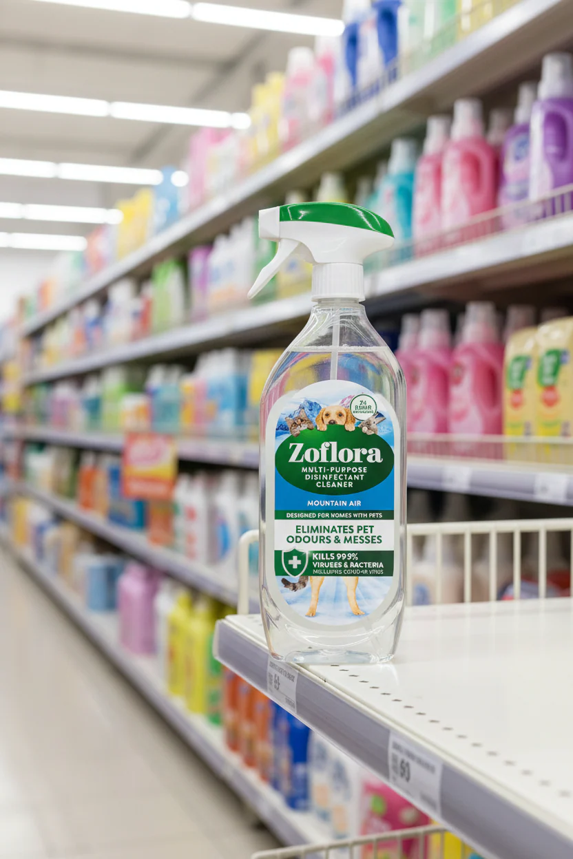 8 x Zoflora Multi Purpose Cleaner Mountain Air - 800ML - Image 2