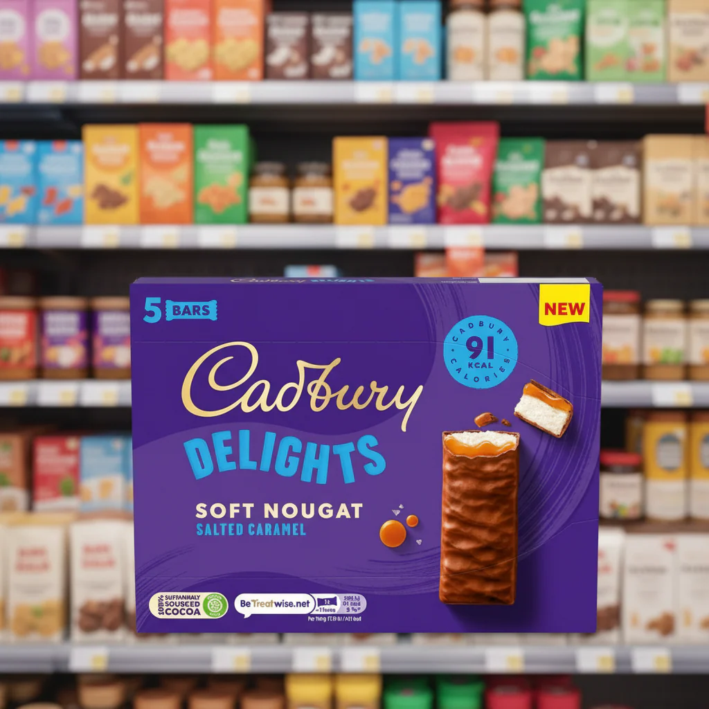 9 x Cadbury Delights Salted Caramel 5Pk - 110GM - Image 2
