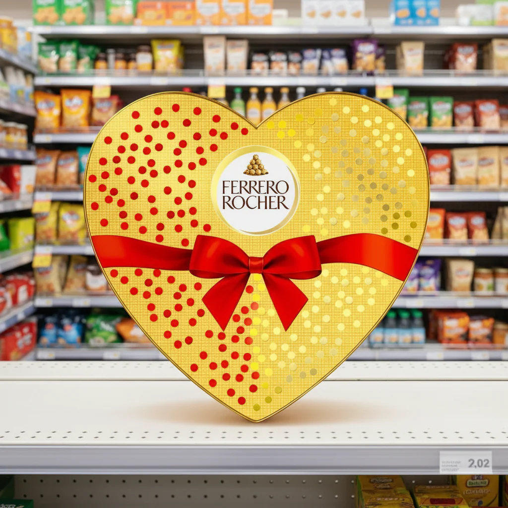 9 x Ferrero Rocher Heart - 125GM - Image 2