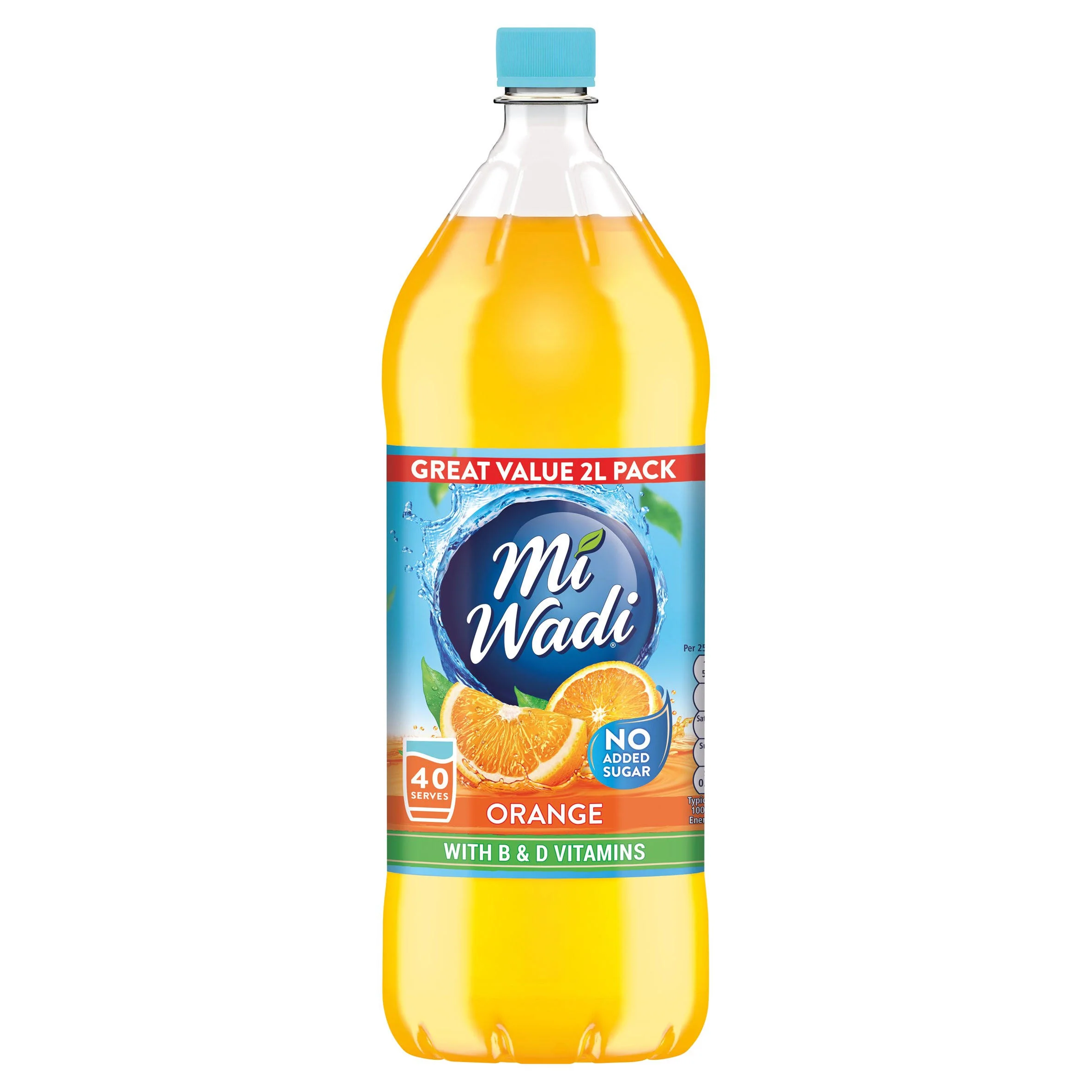 9 x Mi Wadi Orange 2L - Image 3