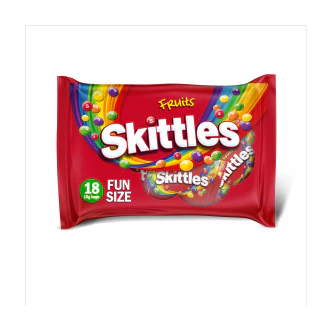 9 x Skittles Fruit Funsize (18 Bags) - 324Gm - Image 3