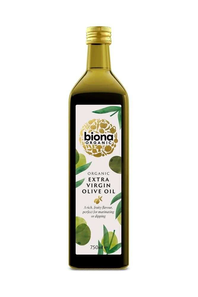 Biona Olive Oil - Extra Virgin - EU Origin Organic - 750ml