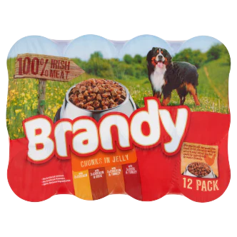Brandy Chunks In Jelly Variety Pack 12 X 395G