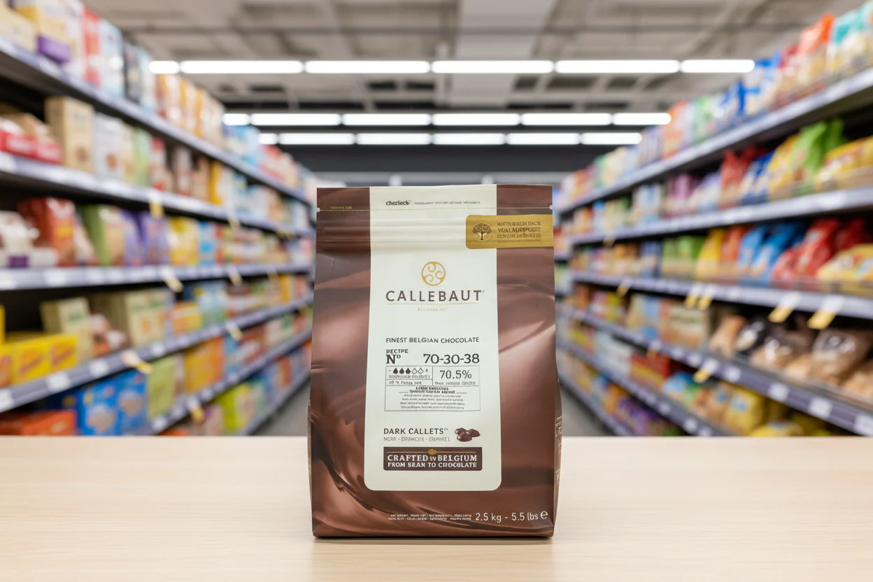 Callebaut Finest Belgian Chocolate 70% Extra Bitter Callets 2.5Kg - Image 3