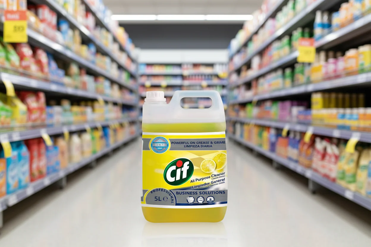 Cif Pro Formula Professional All Purpose & Floor Cleaner Lemon Fresh 5L - Image 3