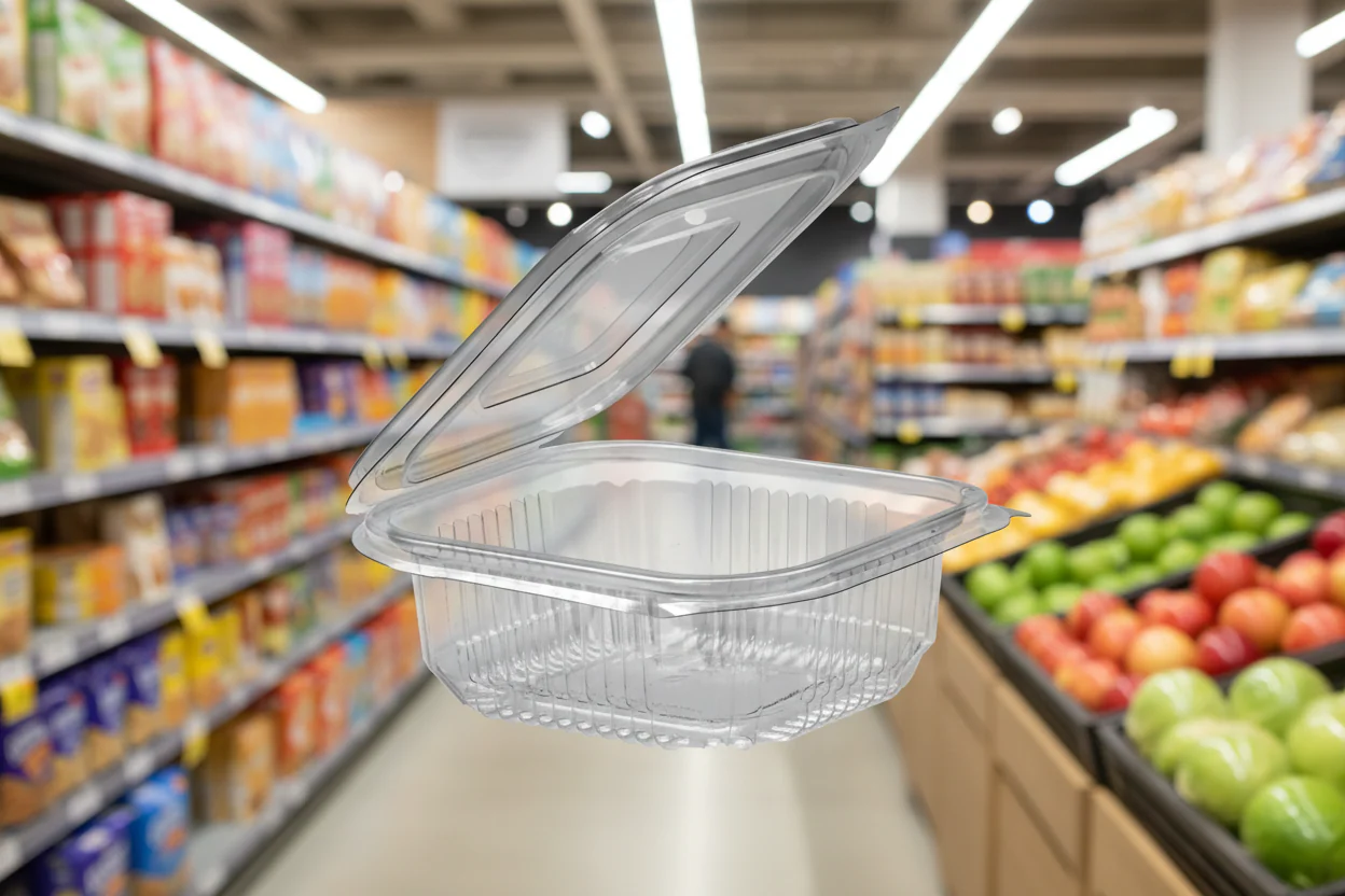 Cont Salad Sq Hinge 250Ml - Image 3