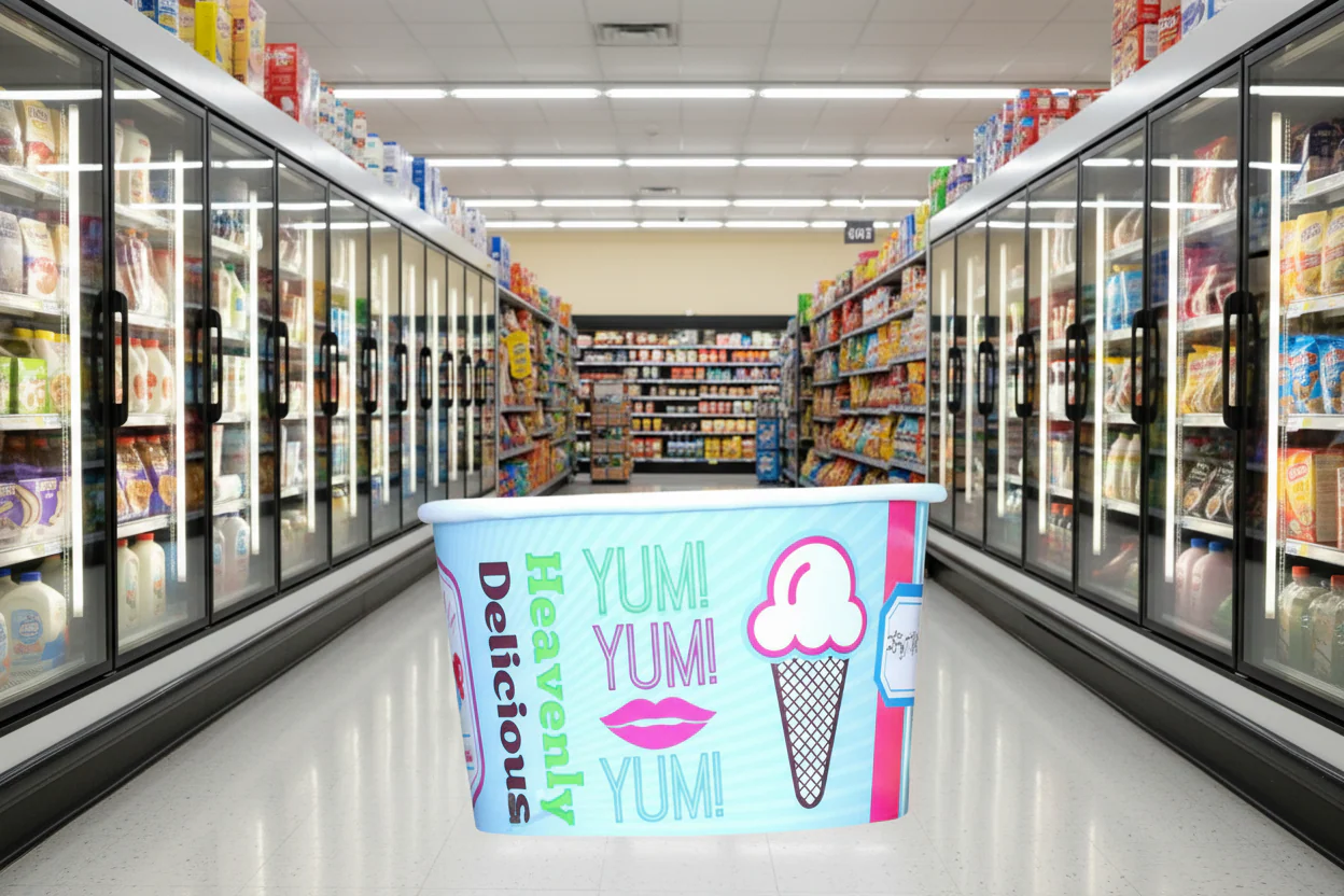 Cup Ice Cream Chill 8Oz - Image 2