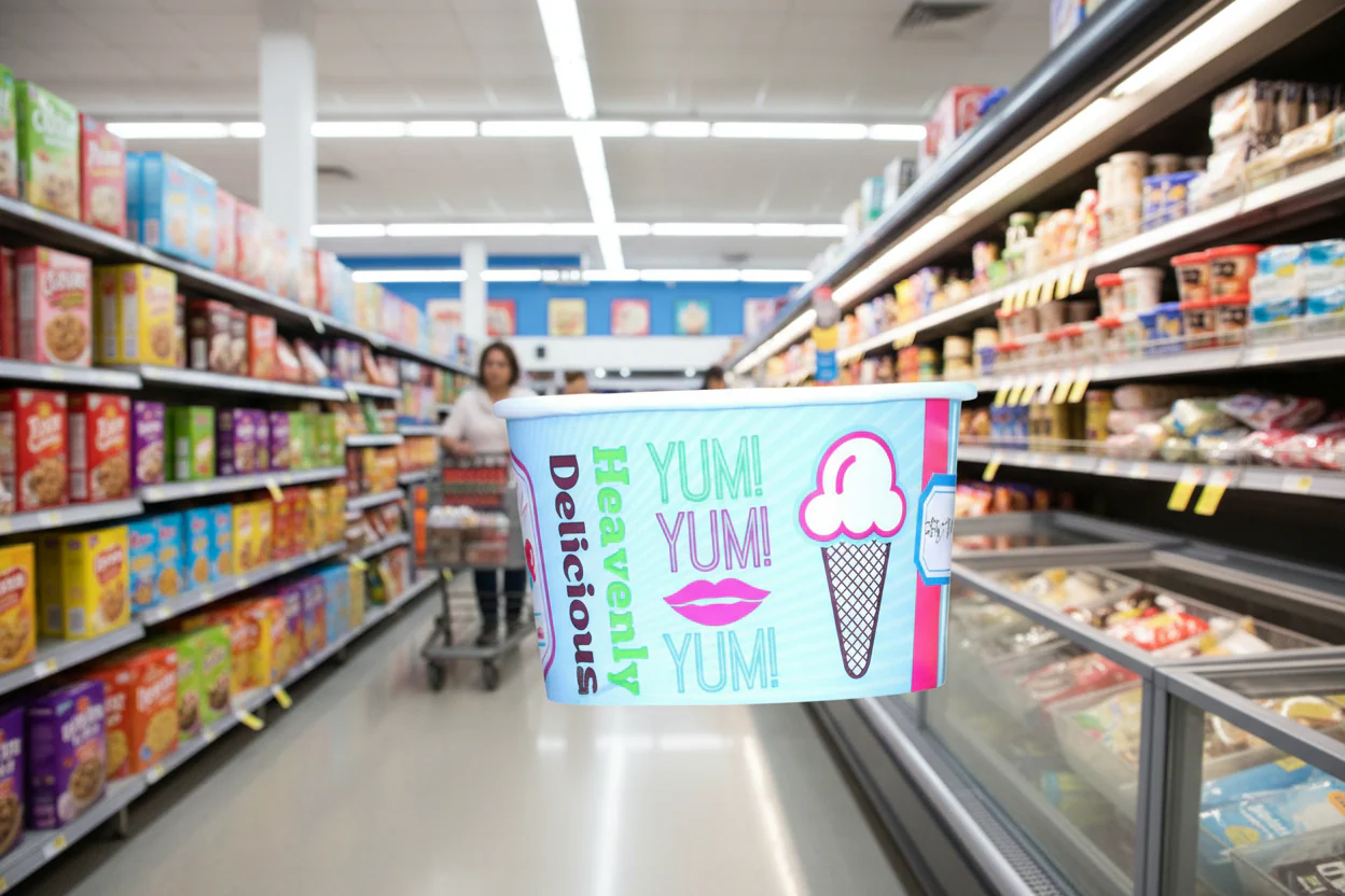 Cup Ice Cream Chill 8Oz - Image 3