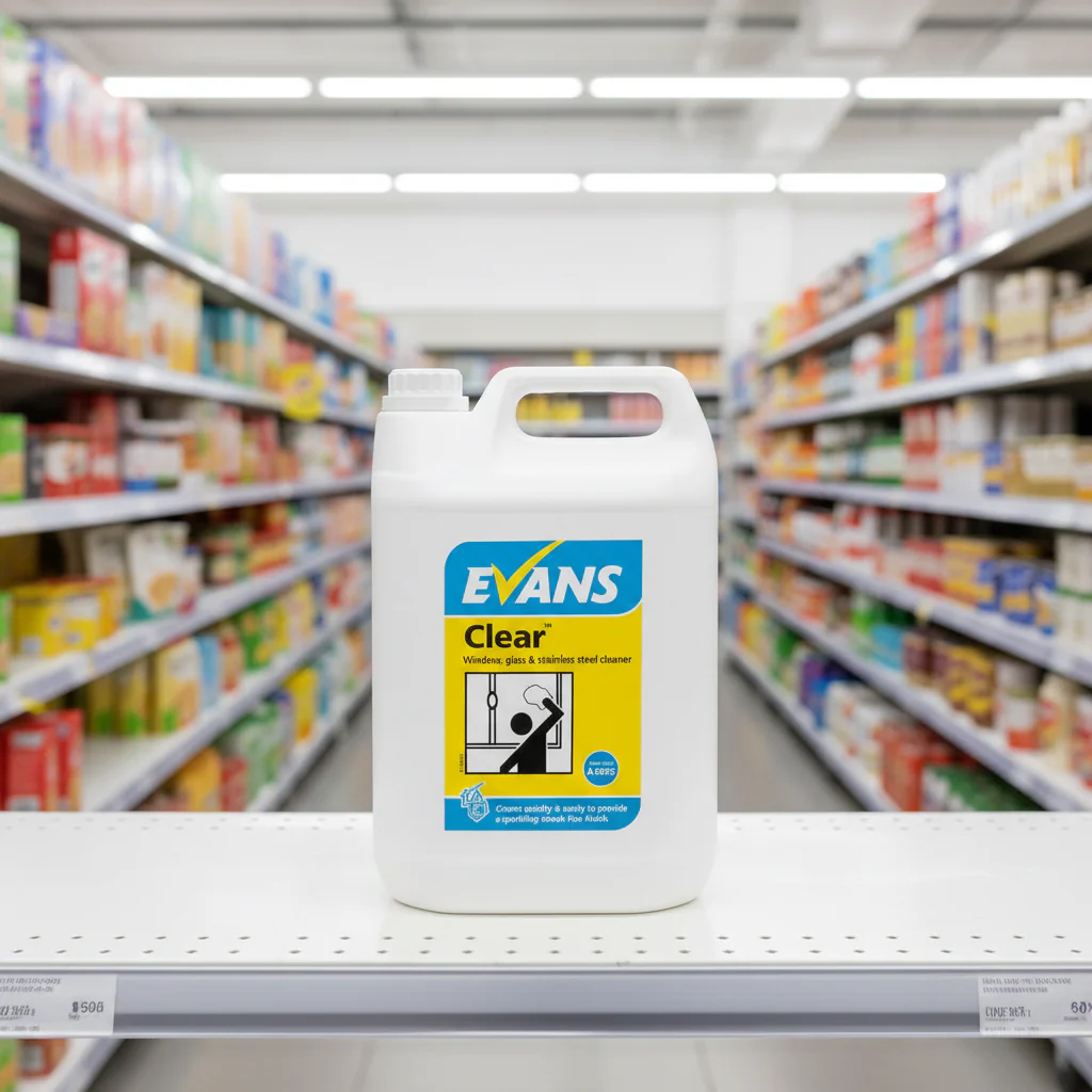 Evans Clear Glass Cleaner 5Lt - Image 2