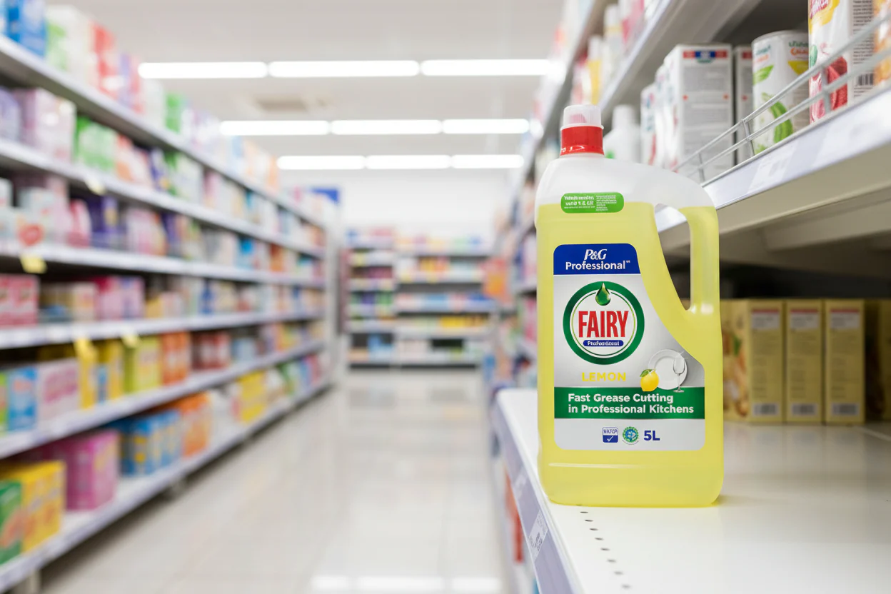 Fairy Professional Washing Up Liquid Lemon Bulk 5L - Image 3