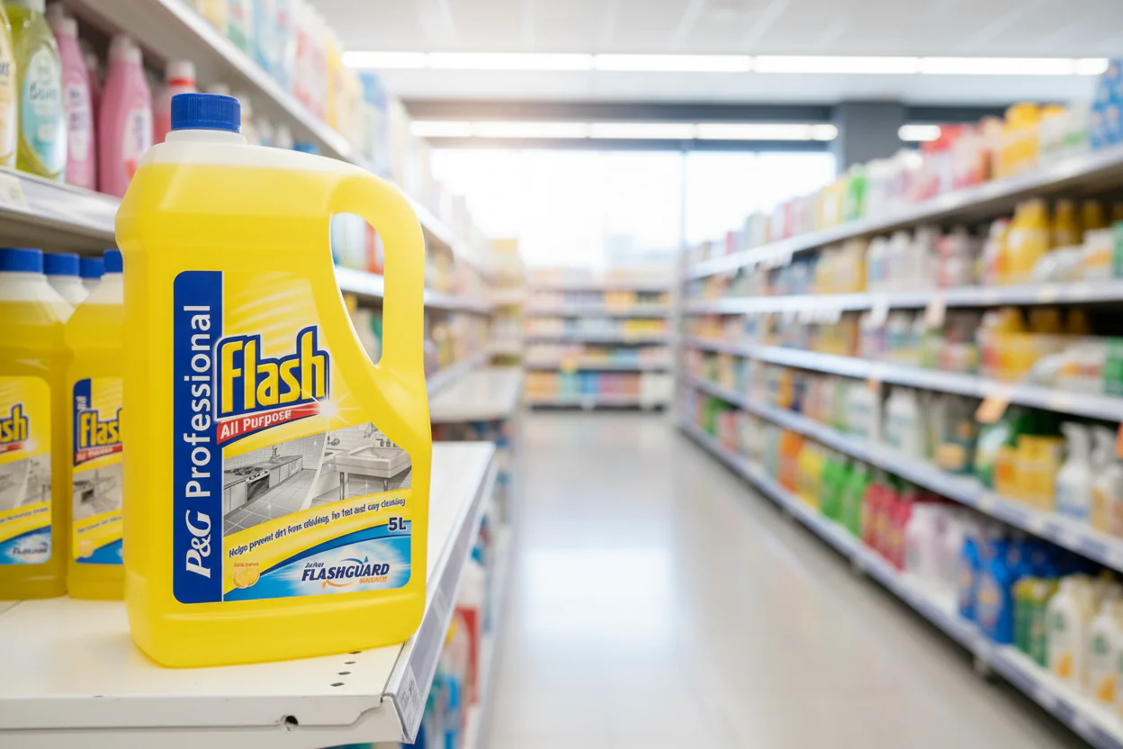 Flash Professional All-Purpose Cleaner Lemon 5L - Image 2