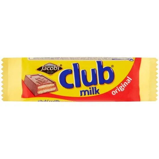 Jacob's Club Milk Original 60 X 22G - Image 3