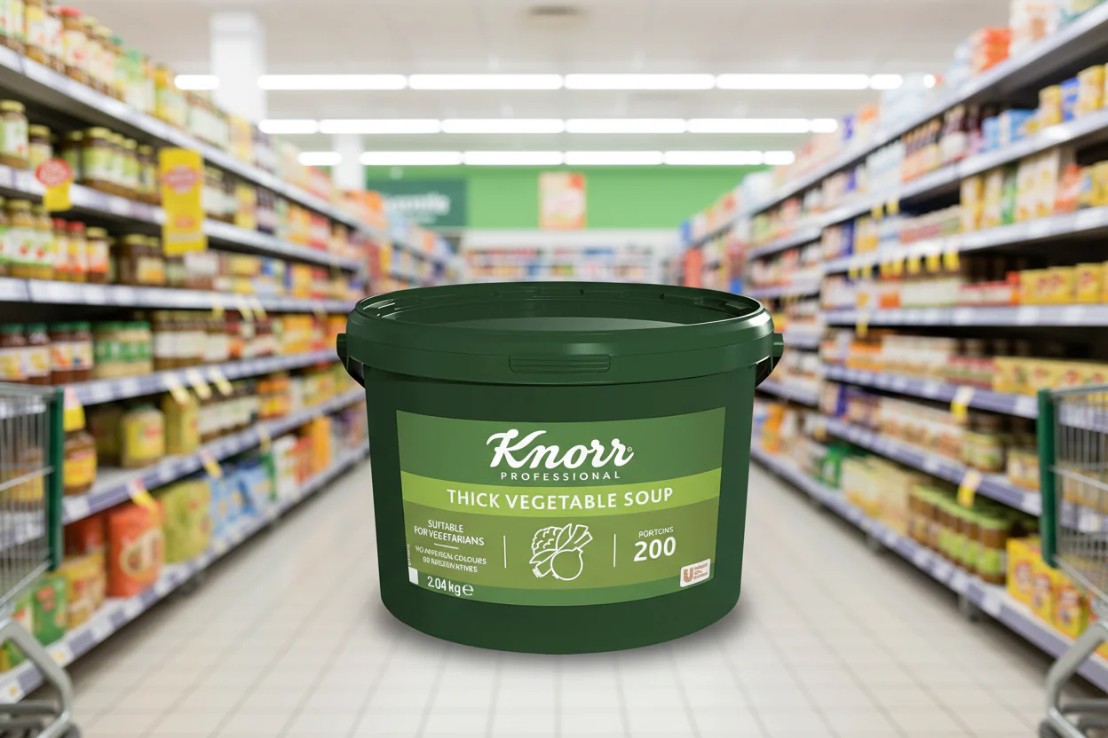 Knorr Professional Thick Vegetable Soup 2.04Kg 34L - Image 2