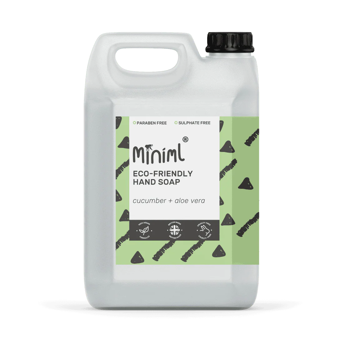 Miniml Hand Soap Cucumber & Aloe Vera - 5ltr