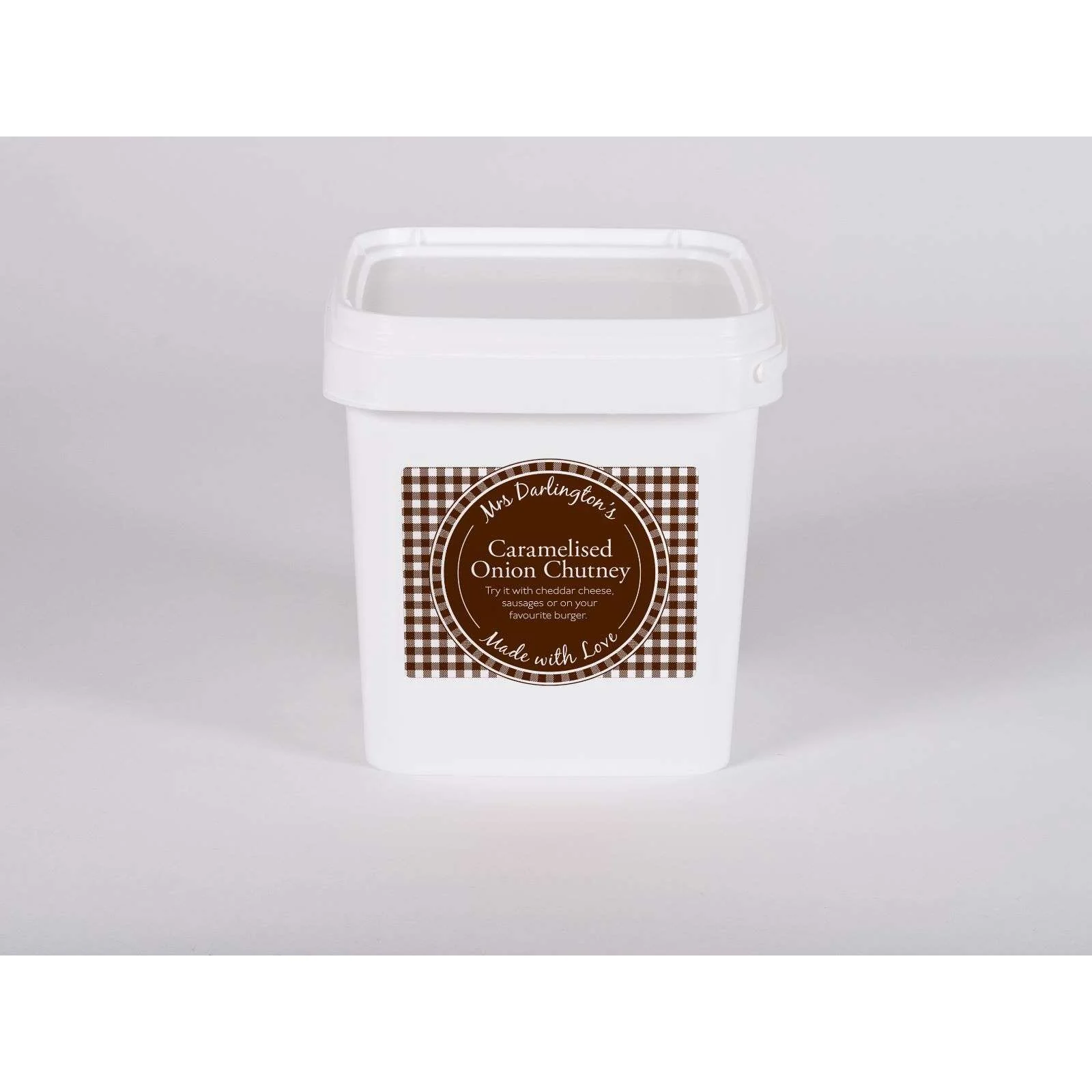 Mrs Darlington's Caramelised Onion Chut Catering Tub - 3kg