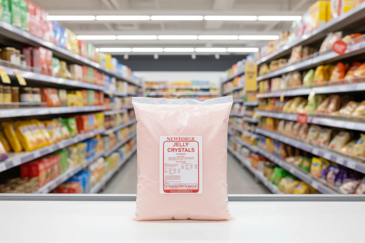 Newforge Jelly Crystals Strawberry Flavour 3.5Kg - Image 3