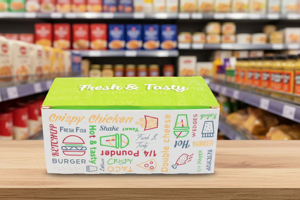 Small Fresh & Tasty Snack Box-140X85X60Mm (400) - Image 2