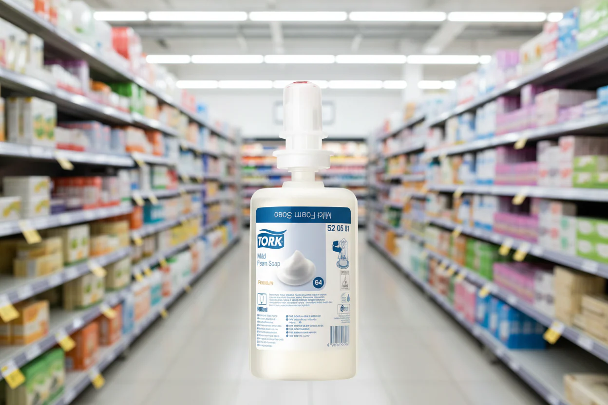 Tork Mild Foam Soap   S4/ 520501 - Image 3